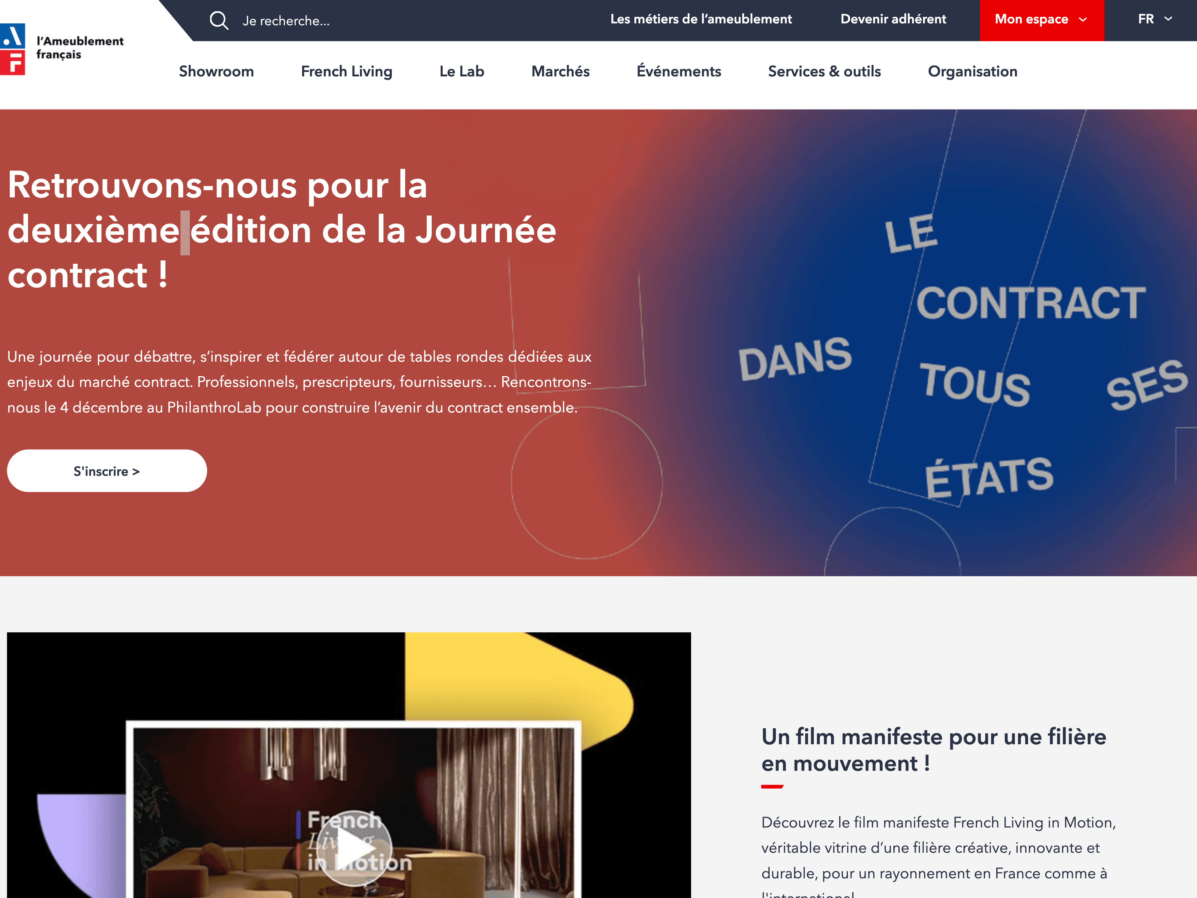 Gestion multilingue sur portail de Mobilier Français